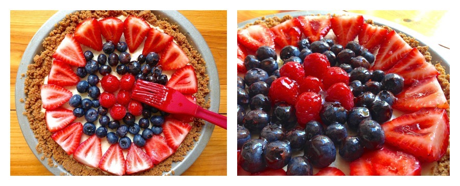 How to glaze berries via @kingarthurflour