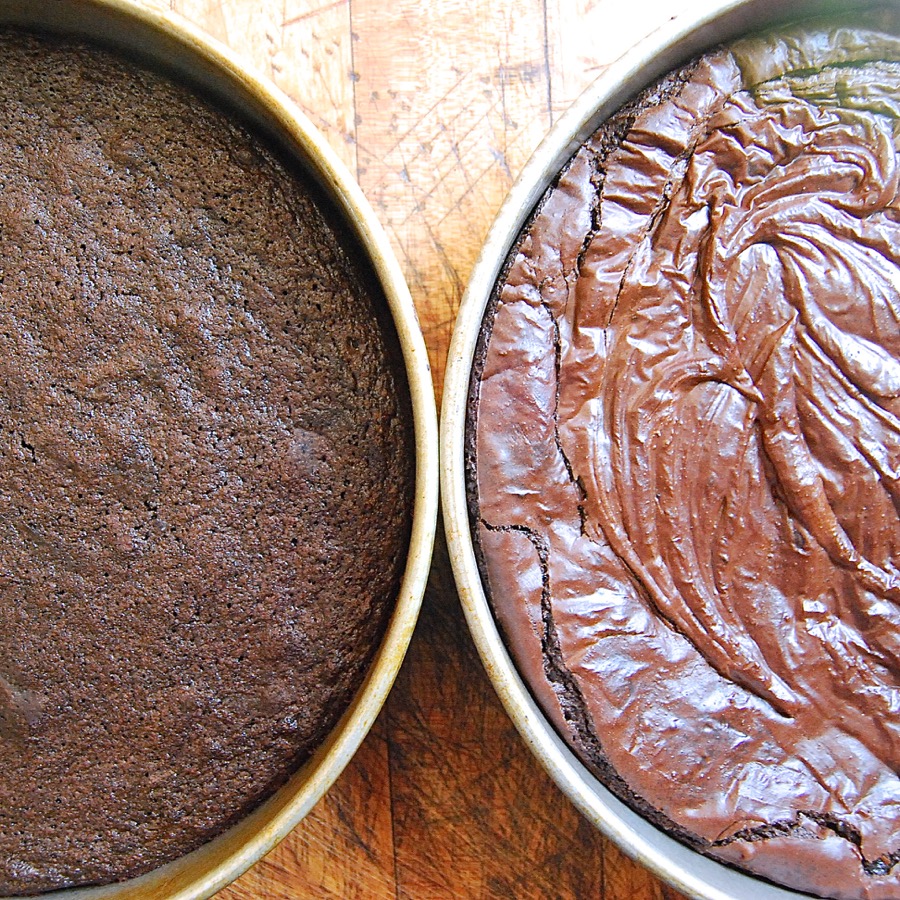 How to make brownies with a shiny crust - 8