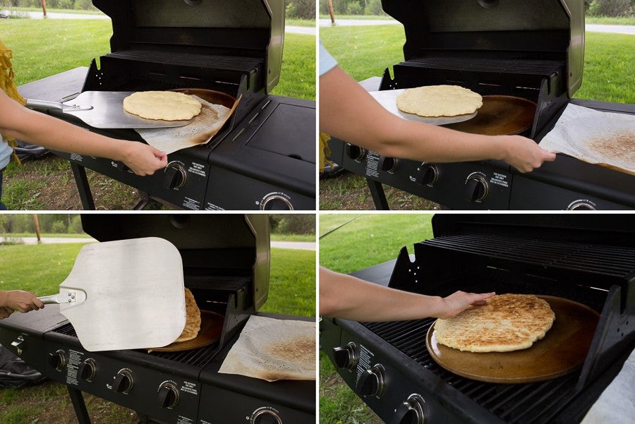 How to make pizza on propane grill