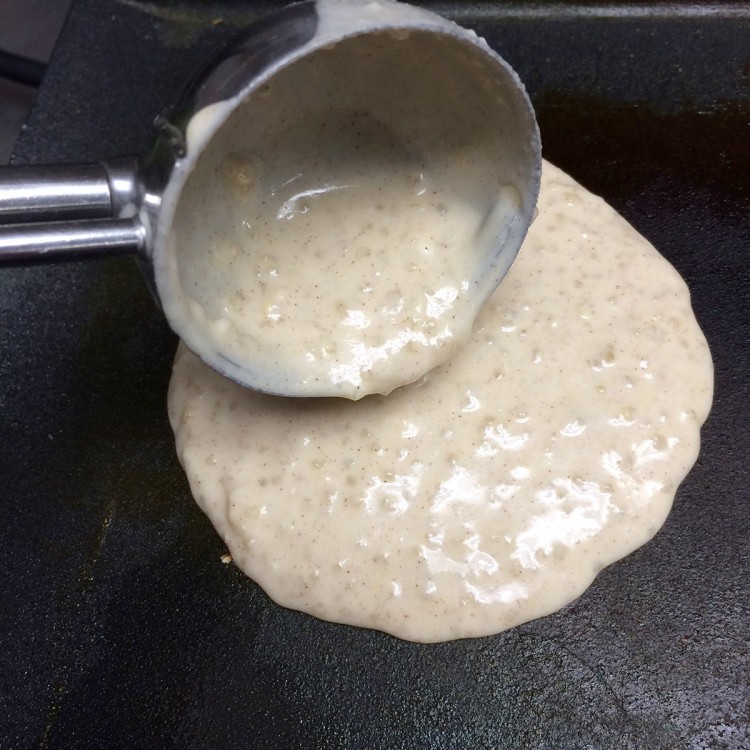 How to make Quinoa Pancakes via @kingarthurflour