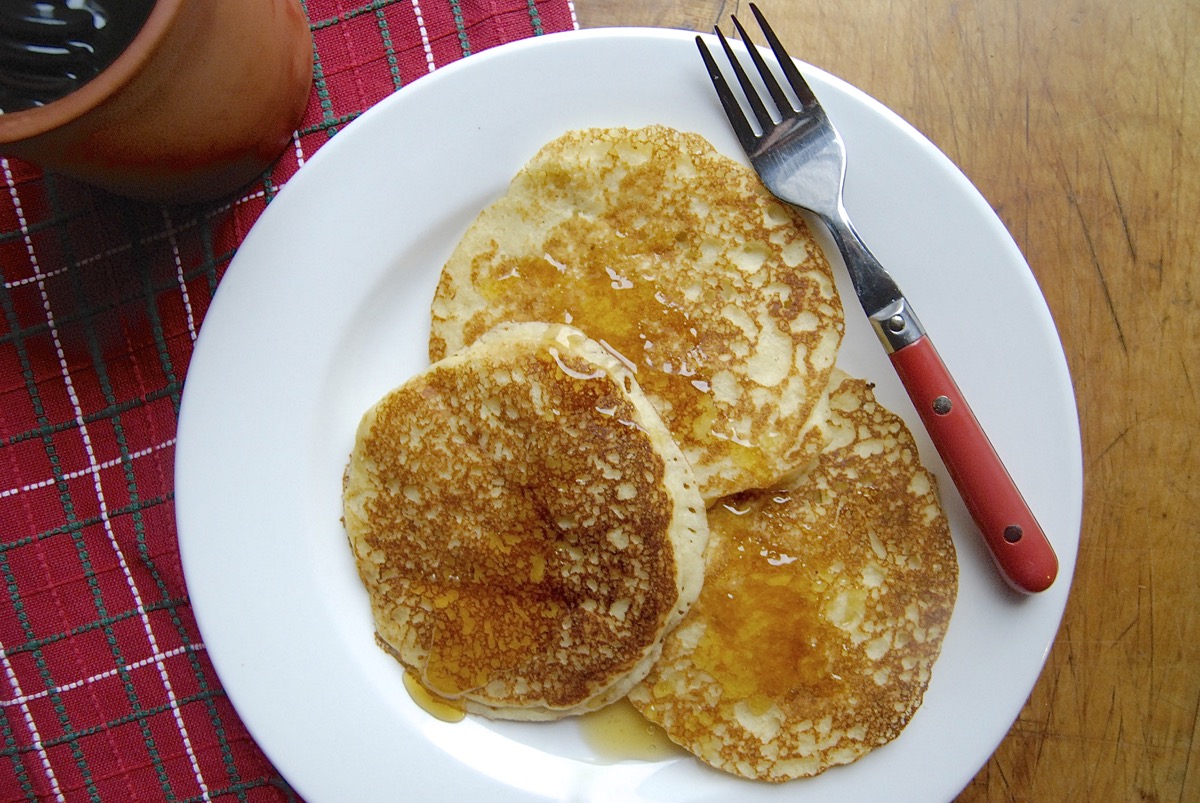 Almond Flour Pancakes via @kingarthurflour