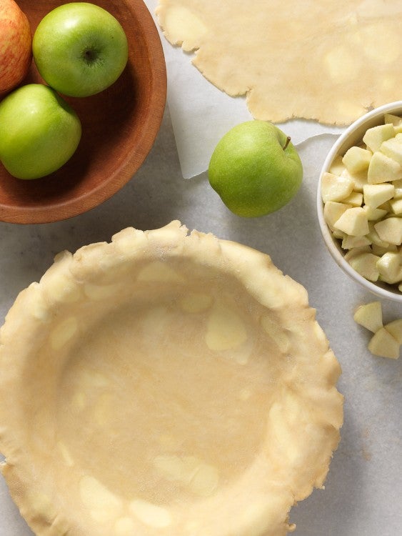 Double crust pie via @kingarthurflour