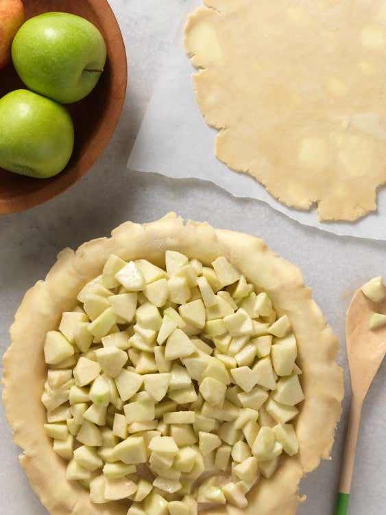 Double crust pie via @kingarthurflour