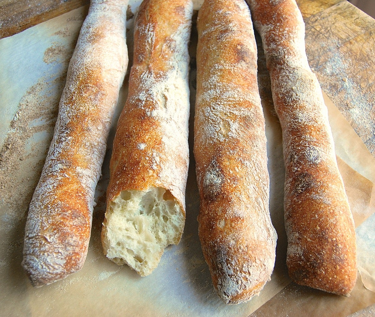 Come fare il pane croccante via @kingarthurflour