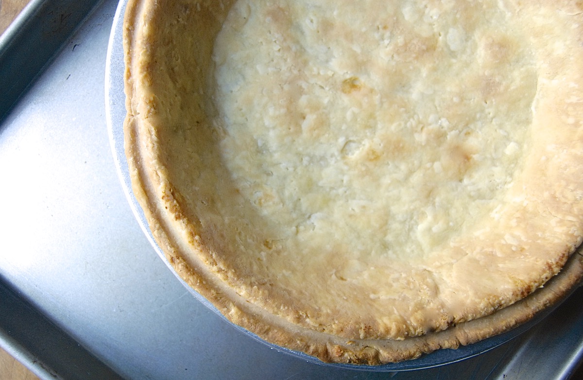 How to blind bake a pie crust via @kingarthurflour to blind bake a pie crust via @kingarthurflour