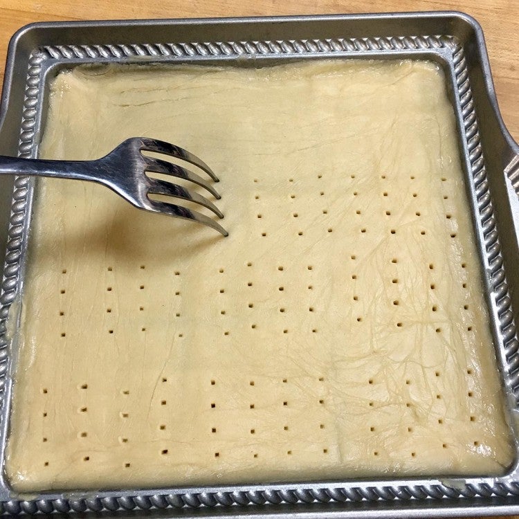 Snowflake Shortbread via @kingarthurflour