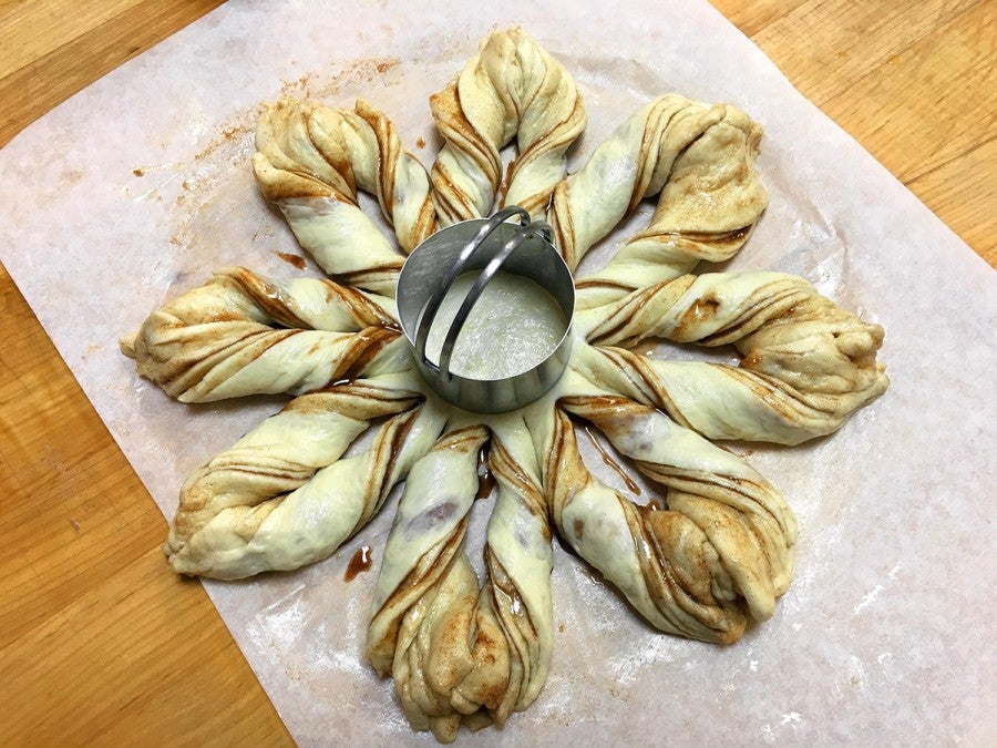 How to make Cinnamon Star Bread via @kingarthurflour