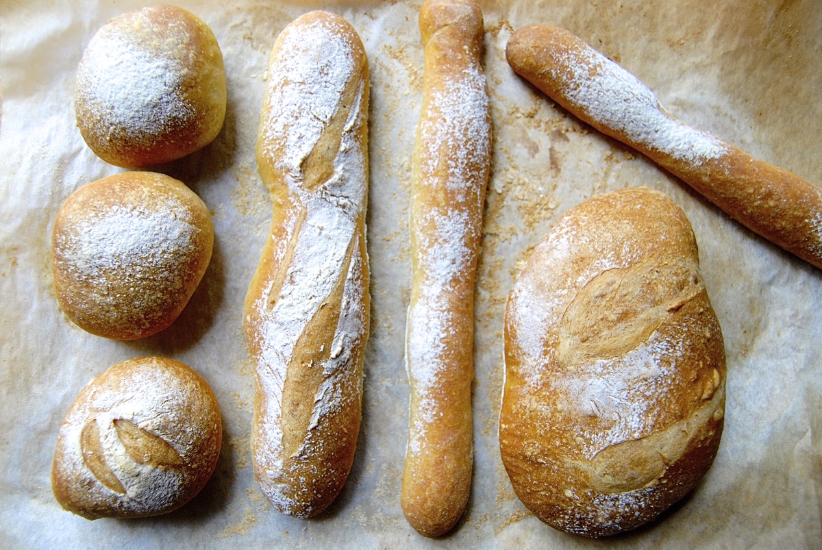 No Knead Crusty White Bread via @kingarthurflour