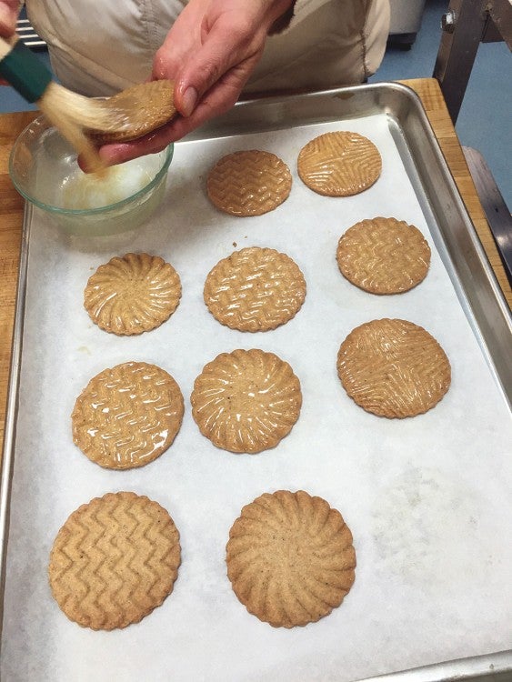 Gluten Free Chocolate Espresso Stamped Cookies - Nordic Ware