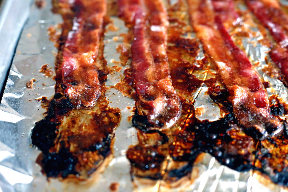 Bacon brownies via @kingarthurflour