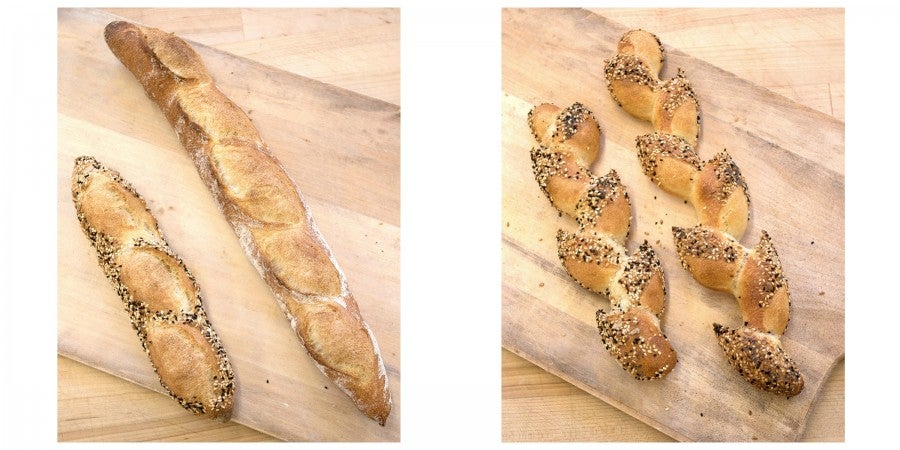 Baguettes 4 Ways via @kingarthurflour