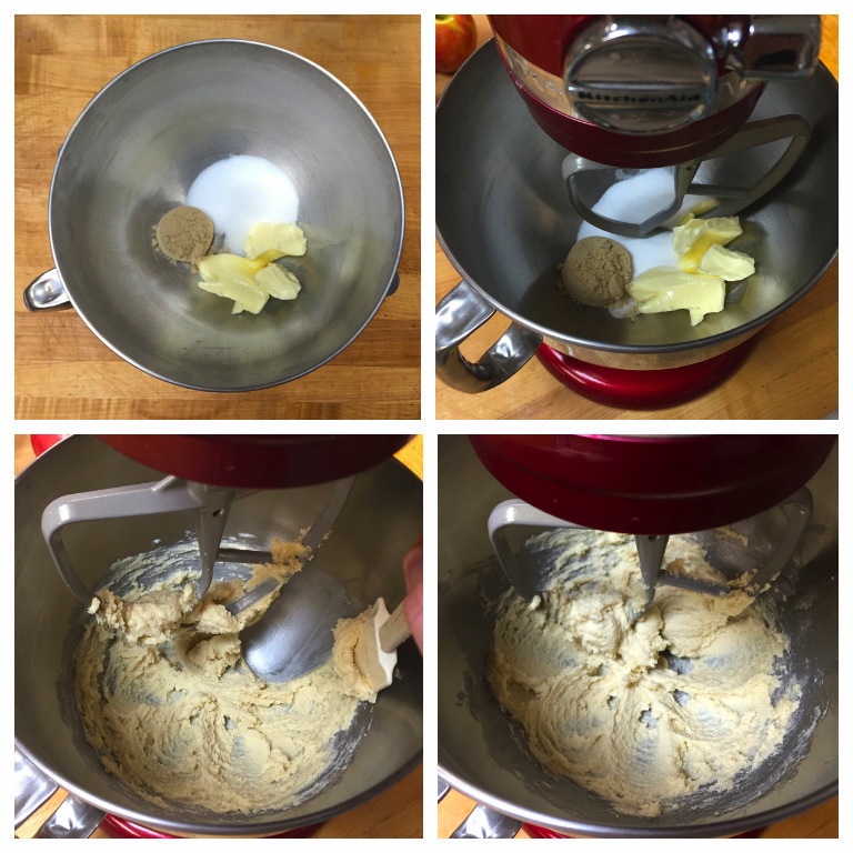 How to make apple muffins via @kingarthurflour