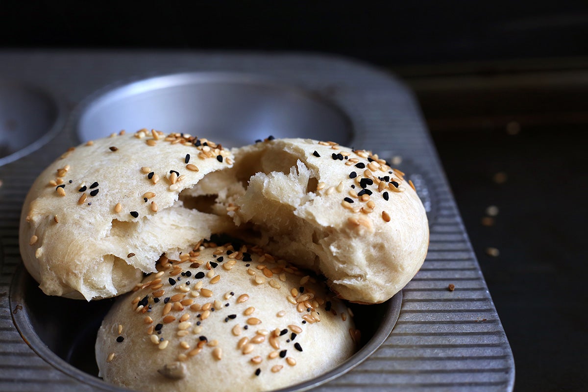 Bun Pan via @kingarthurflour