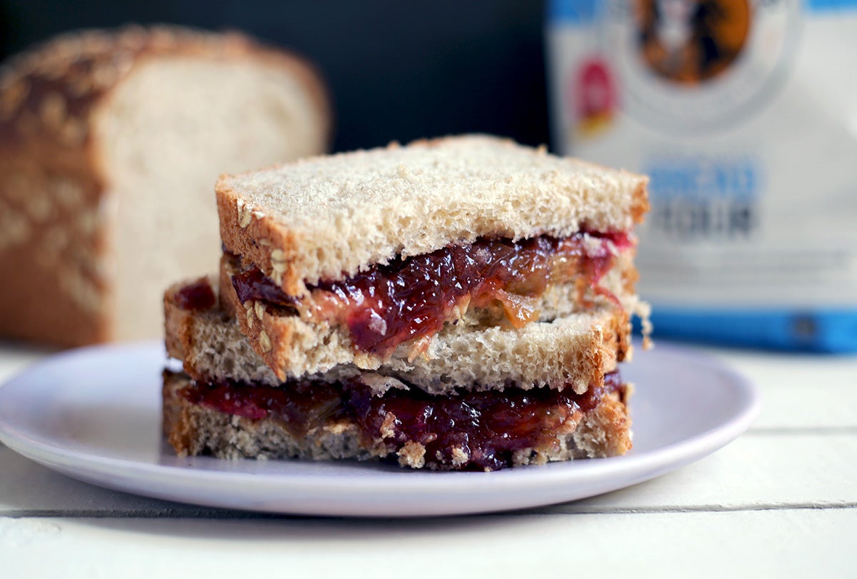 Rhubarb Compote via @kingarthurflour