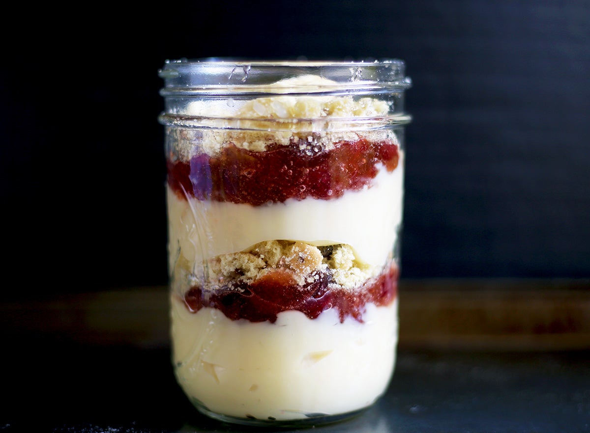 Rhubarb Compote via @kingarthurflour