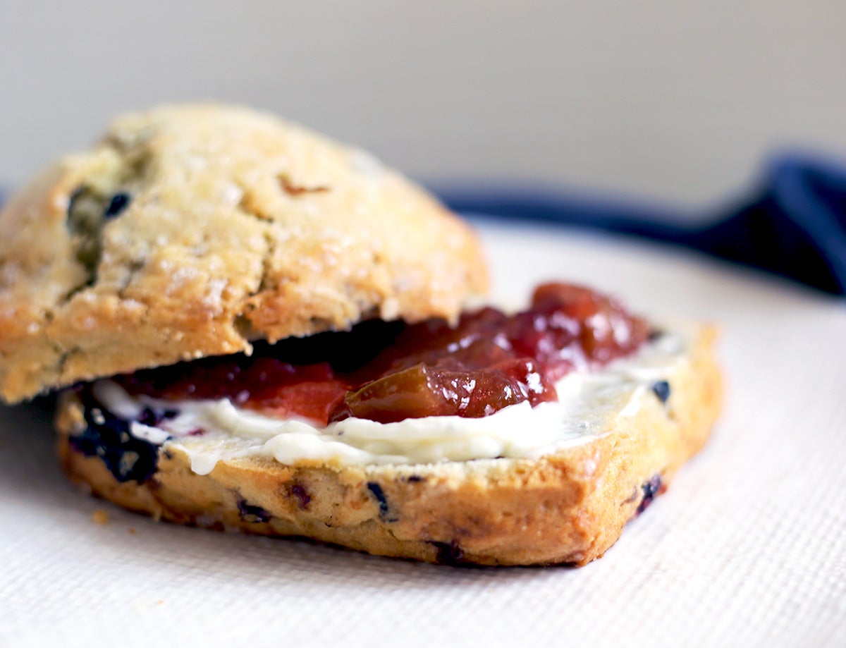 Rhubarb Compote via @kingarthurflour