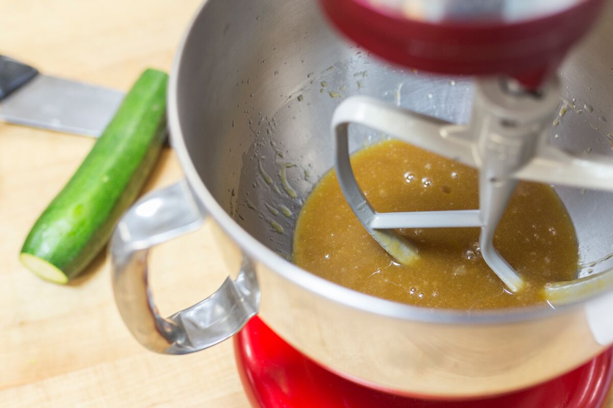 How to bake simple zucchini bread via @kingarthurflour