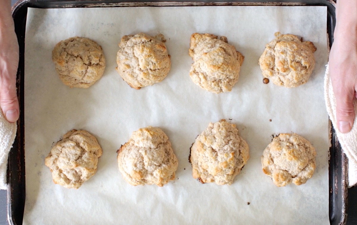 Fall biscuits via @kingarthurflour