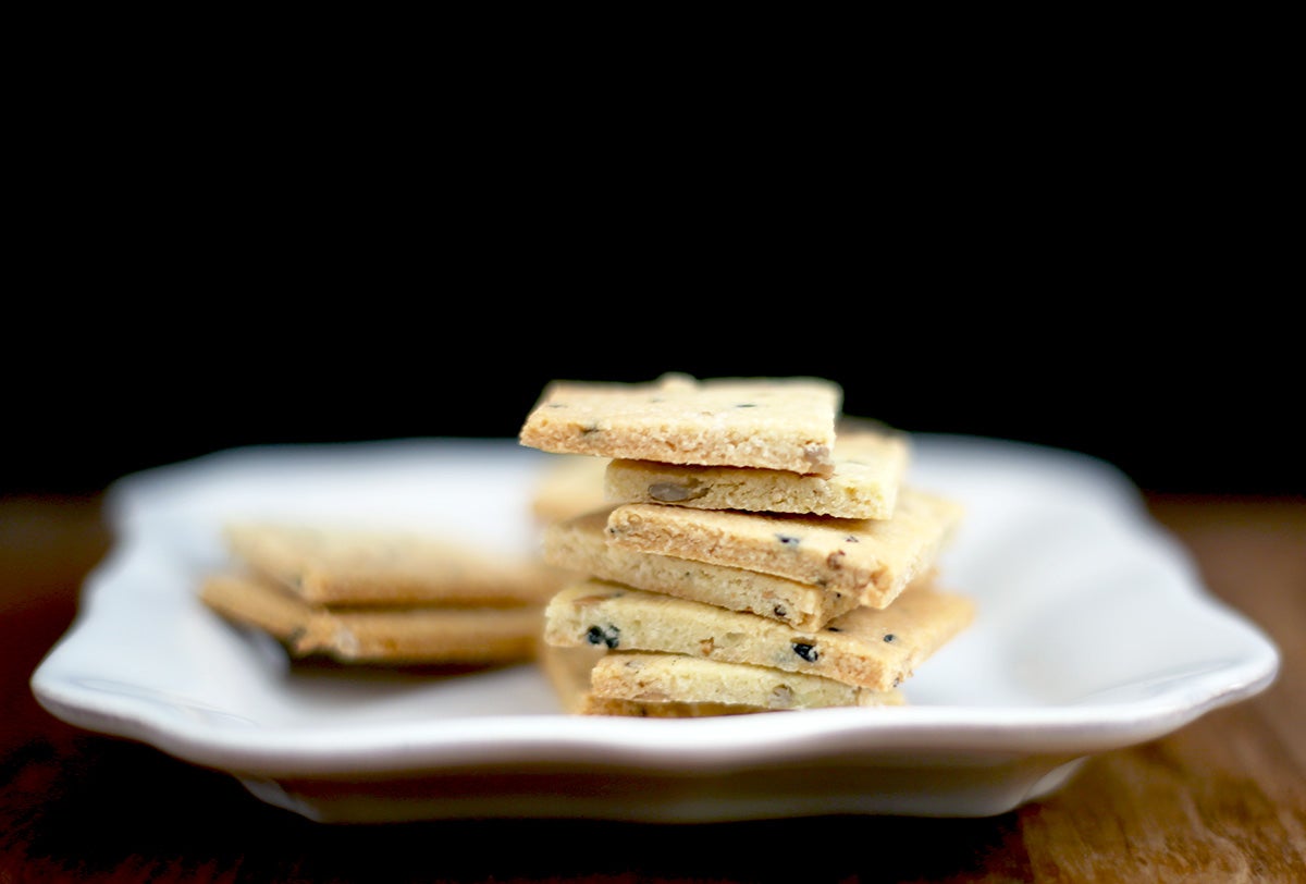 Homemade Crackers via @kingarthurflour