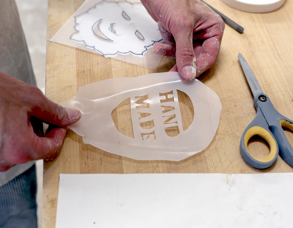 Artisan bread stenciling via @kingarthurflour