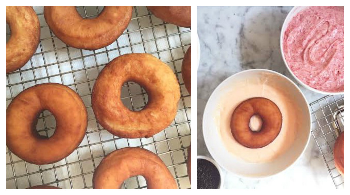 Yeast doughnuts via @kingarthurflour