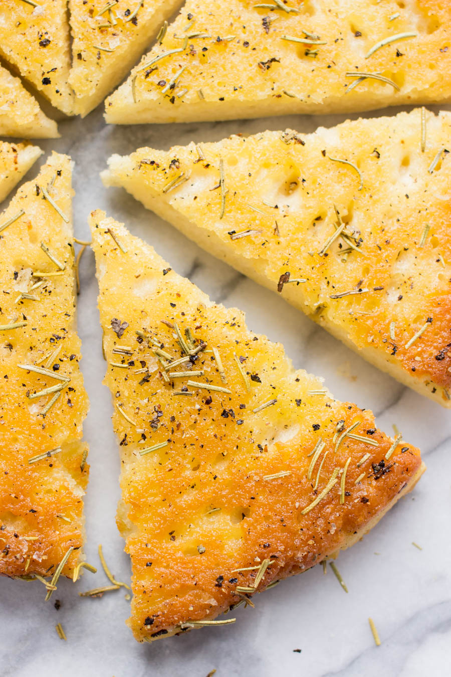 Gluten-Free Focaccia Bread via @kingarthurflour