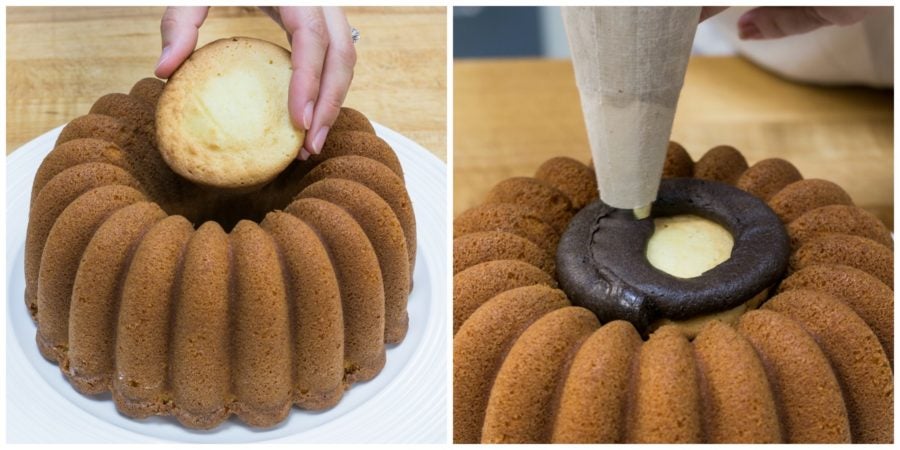 How to make Halloween Spider Bundt via @kingarthurflour