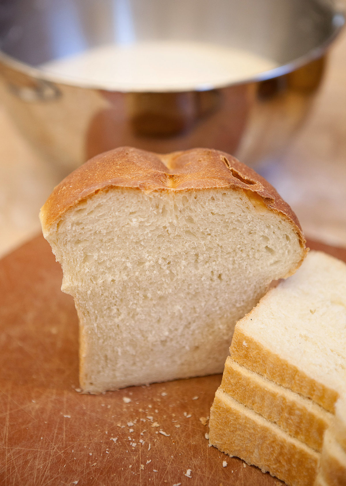 Levain for sandwich bread via @kingarthurflour