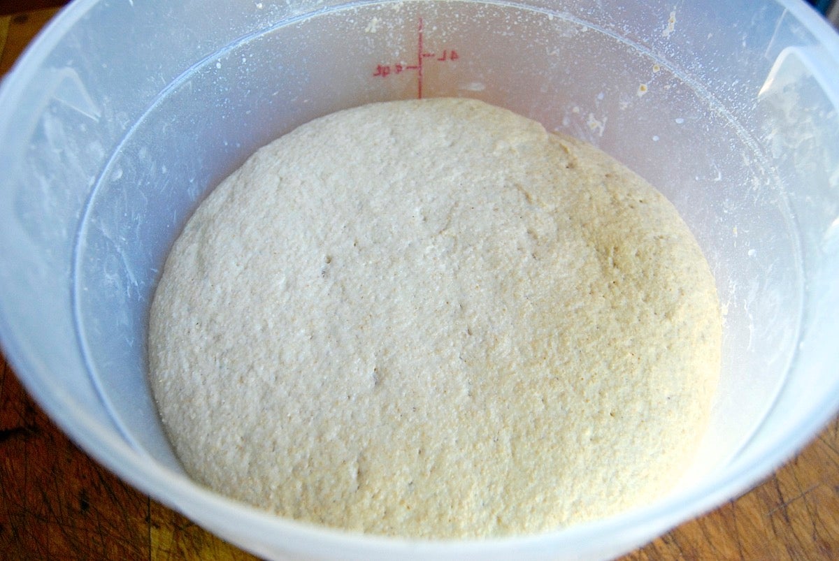 Whole wheat no-knead bread via @kingarthurflour