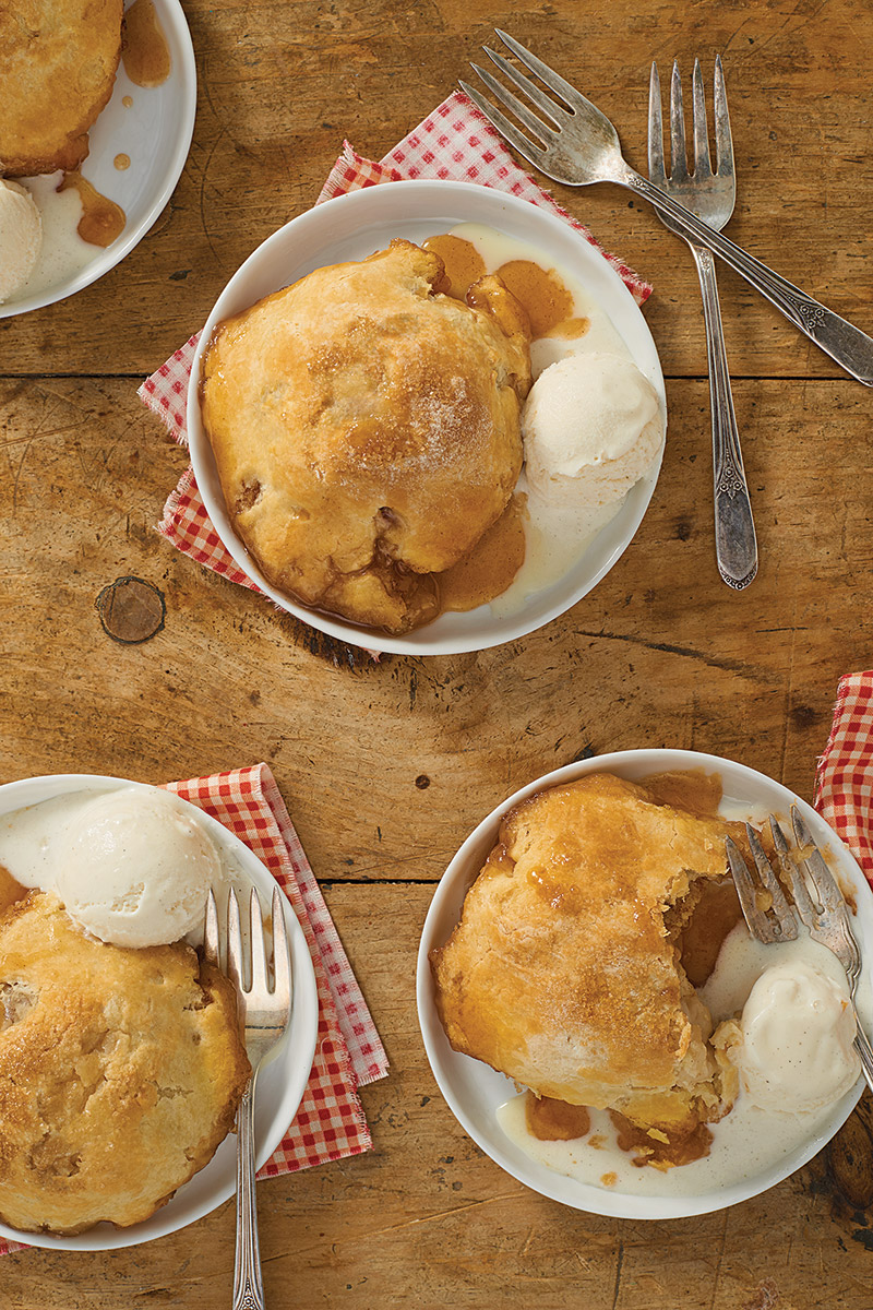 national apple dumpling day via @kingarthurflour