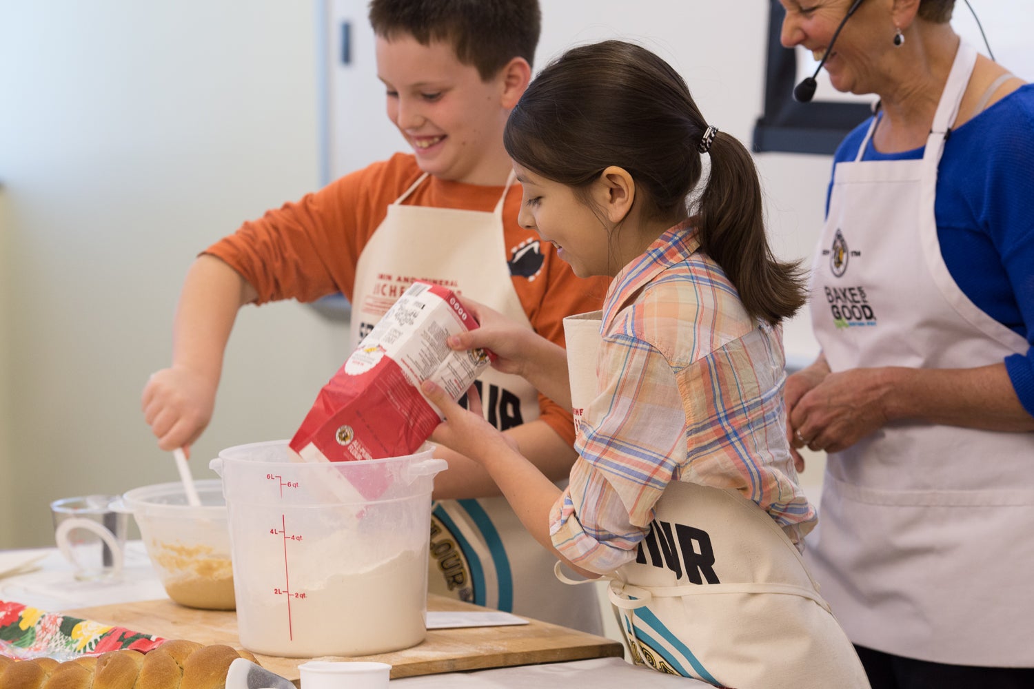 Bake for Good Month via @kingarthurflour