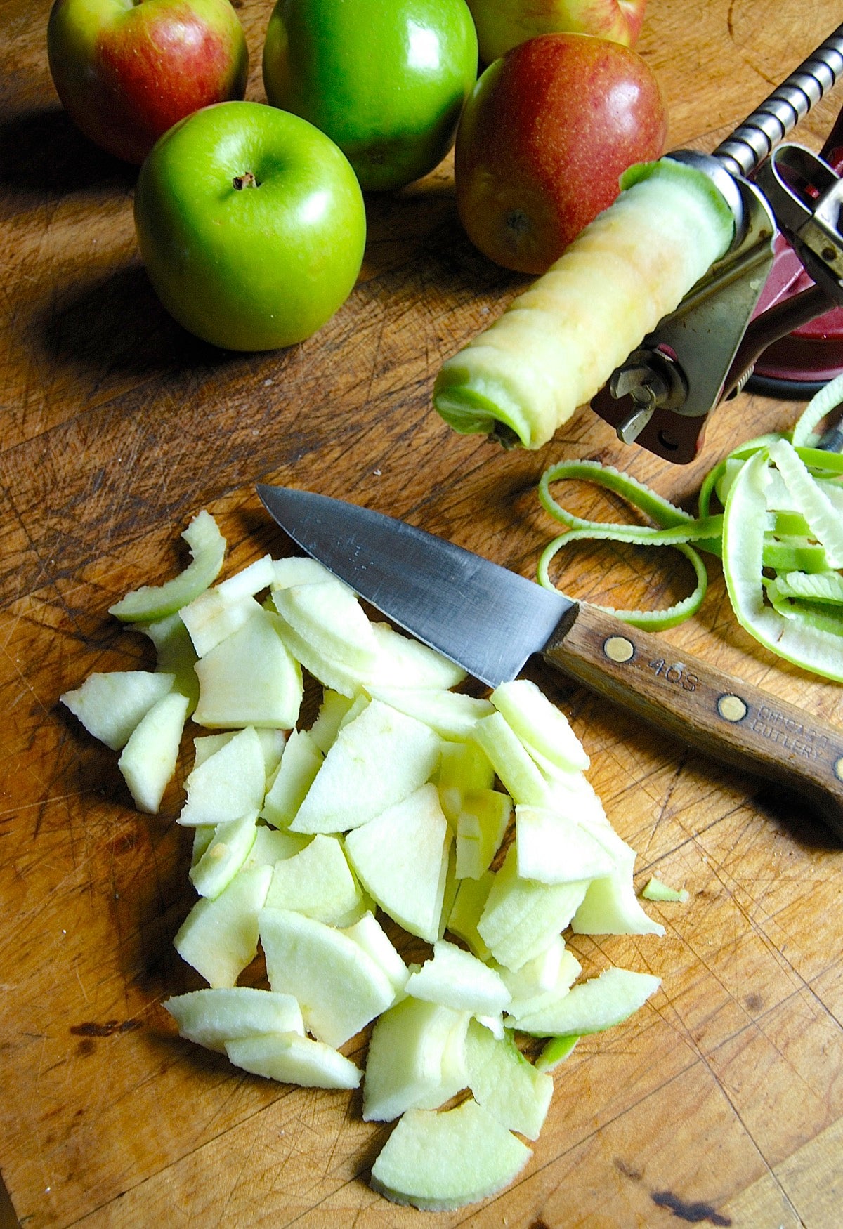 Apple Pie Bakealong via @kingarthurflour