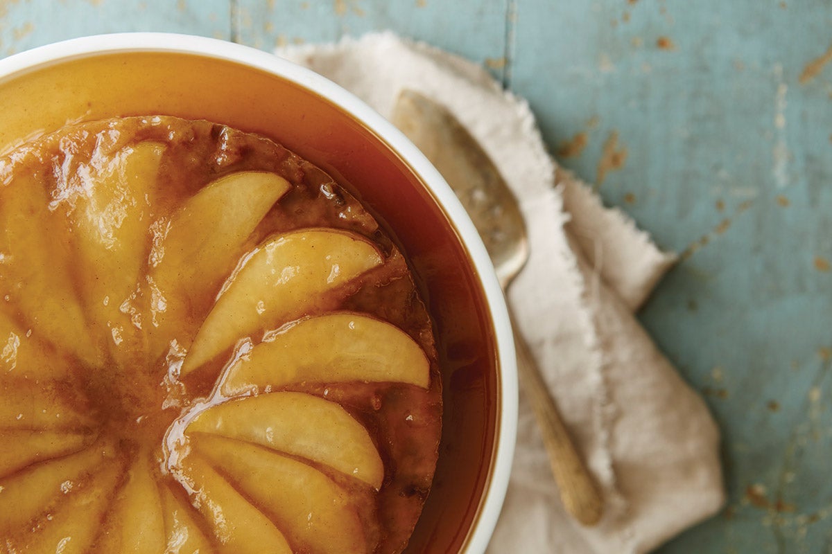 pudding cake via @kingarthurflour