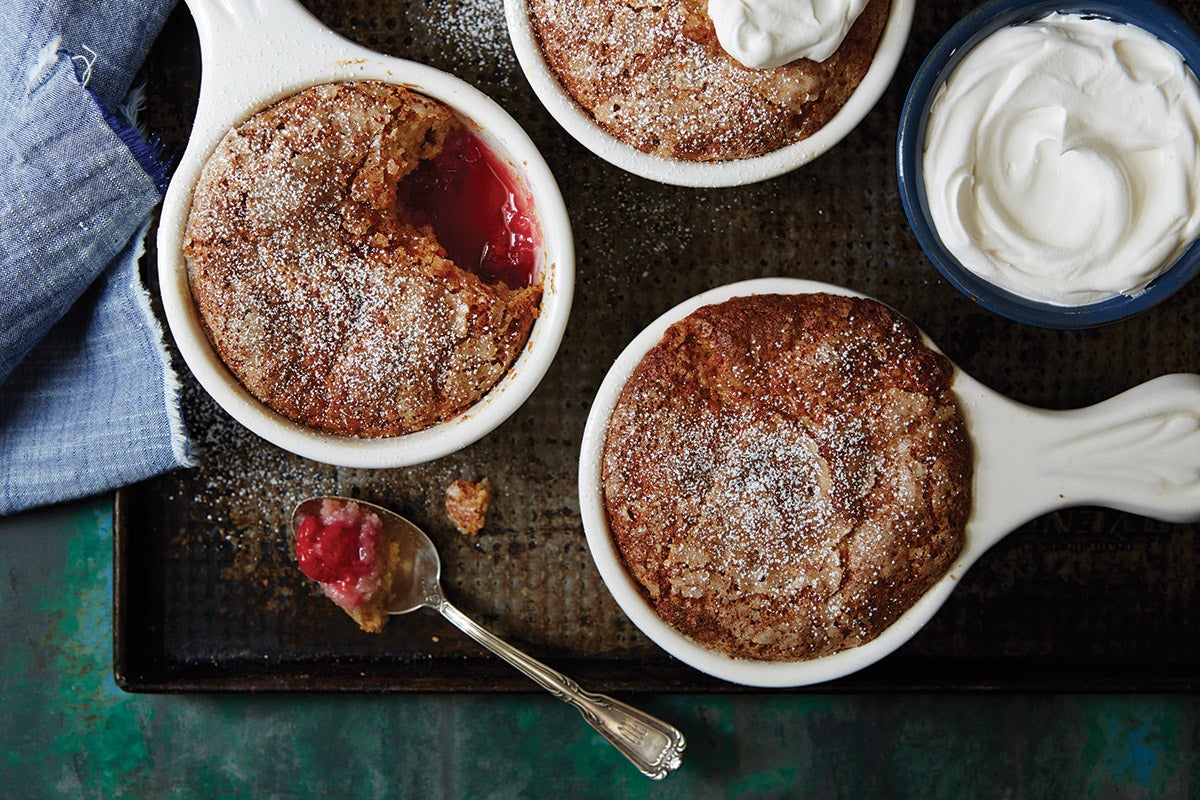 pudding cake via @kingarthurflour