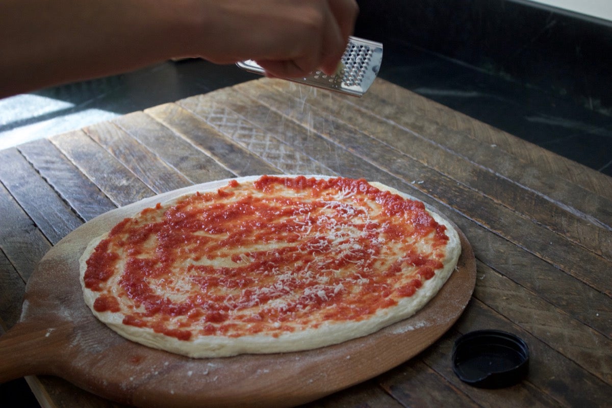 How to make baking steel pizza dough via @kingarthurflour