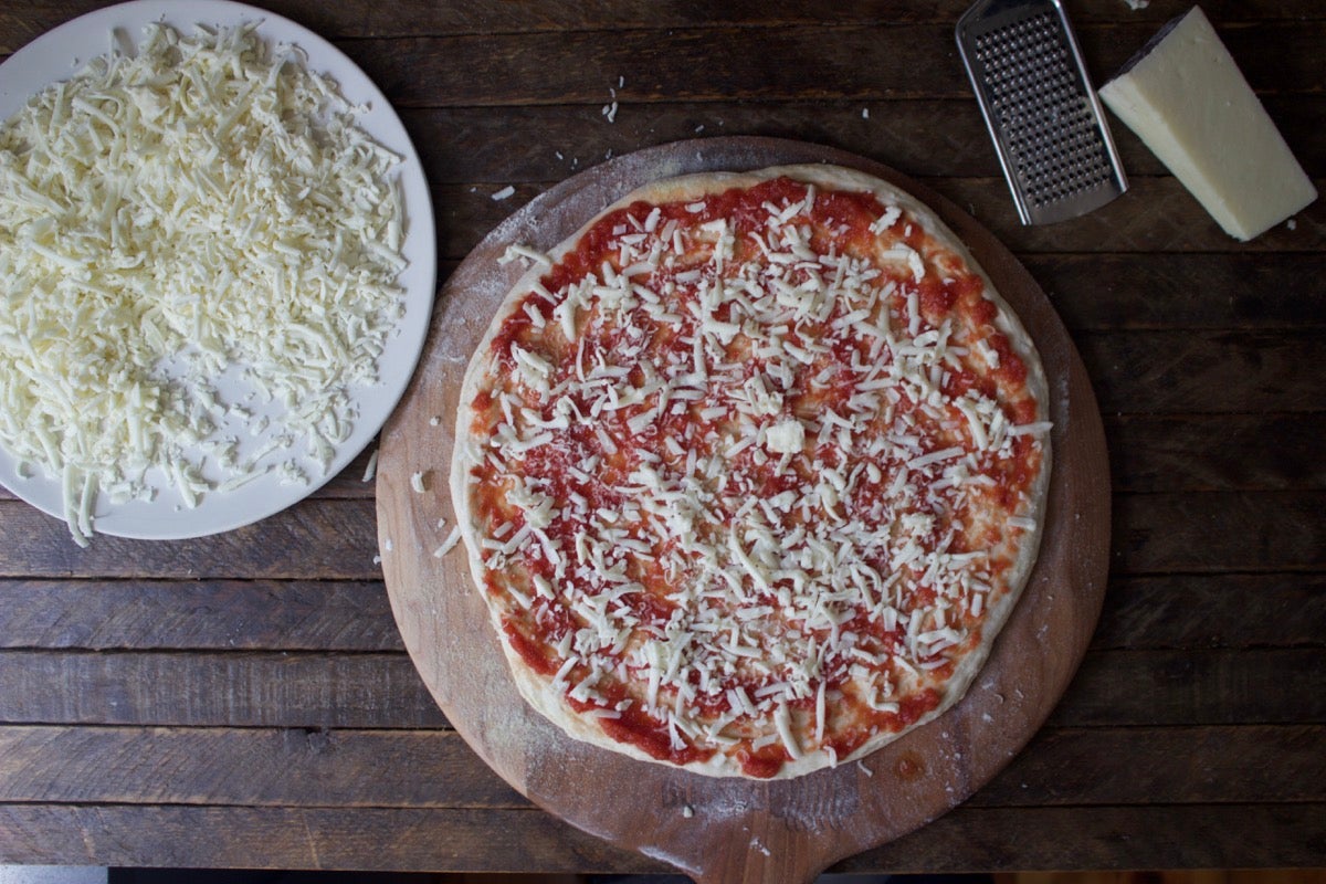 How to make baking steel pizza dough via @kingarthurflour