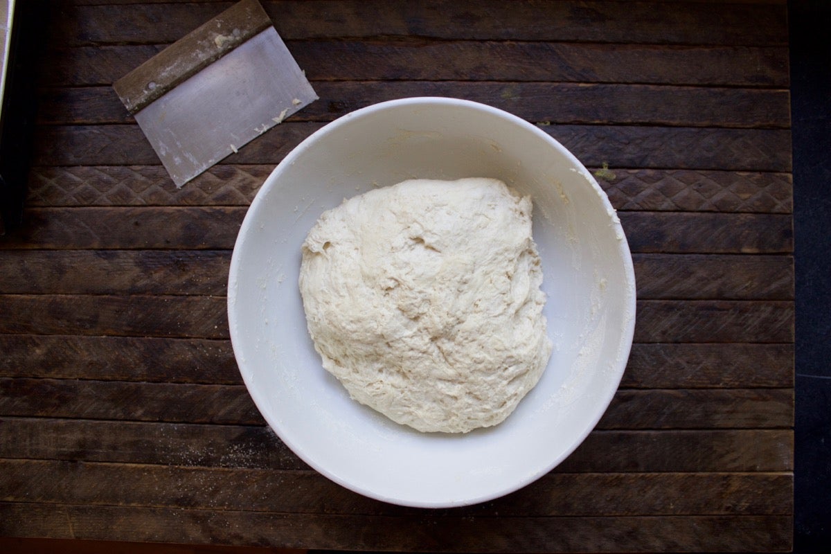 How to make baking steel pizza dough via @kingarthurflour