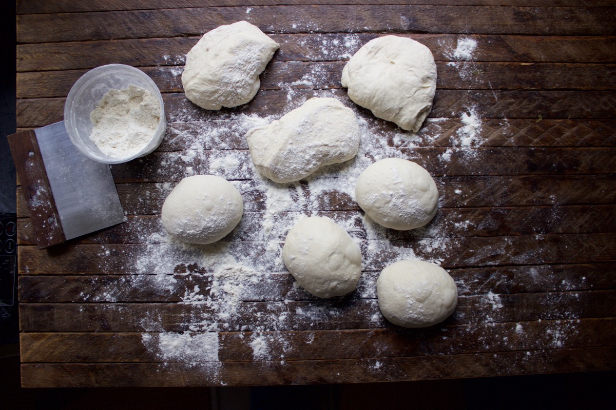 How to make baking steel pizza dough via @kingarthurflour