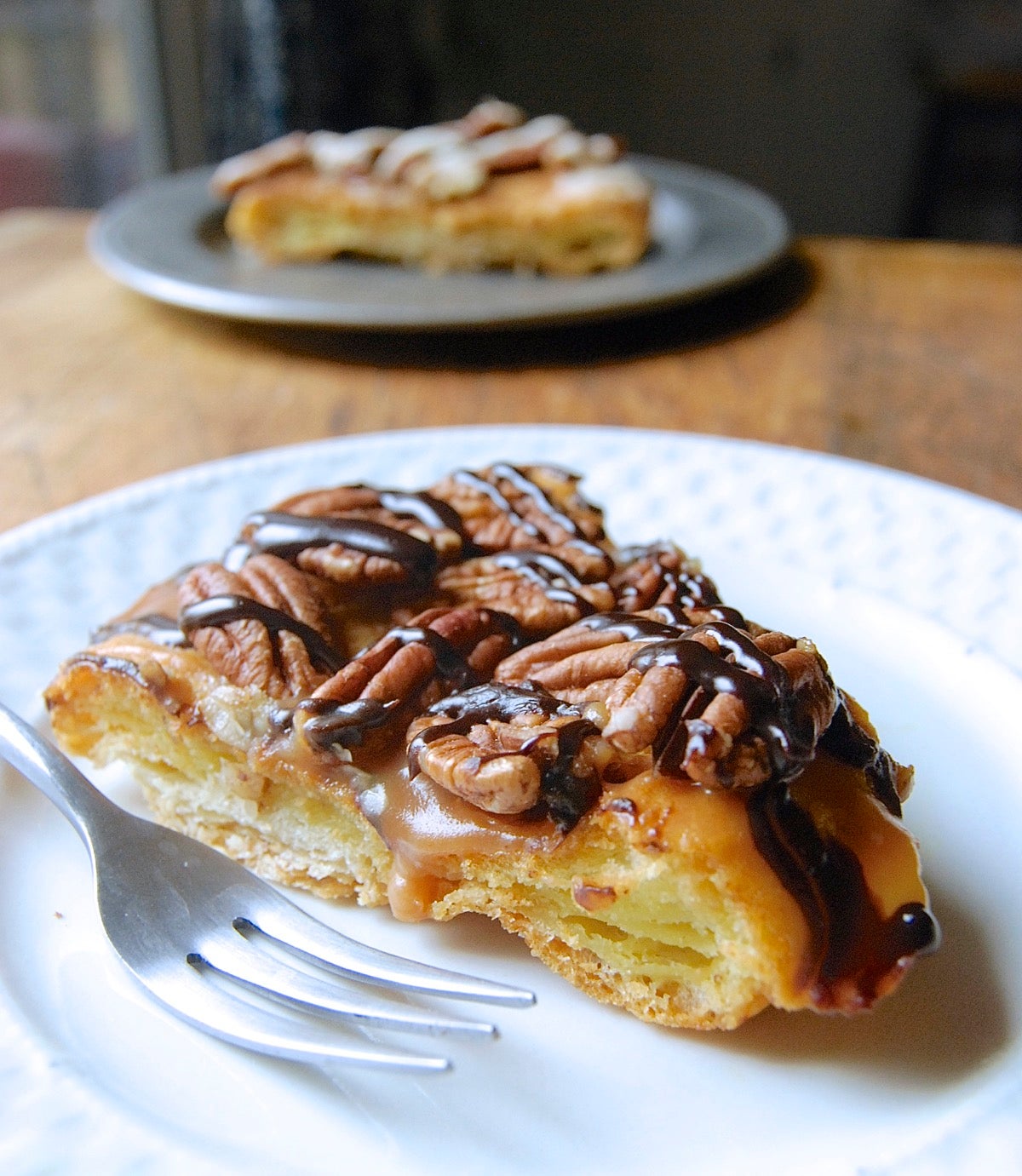 Butter-Pecan Kringle Bakealong via @kingarthurflour