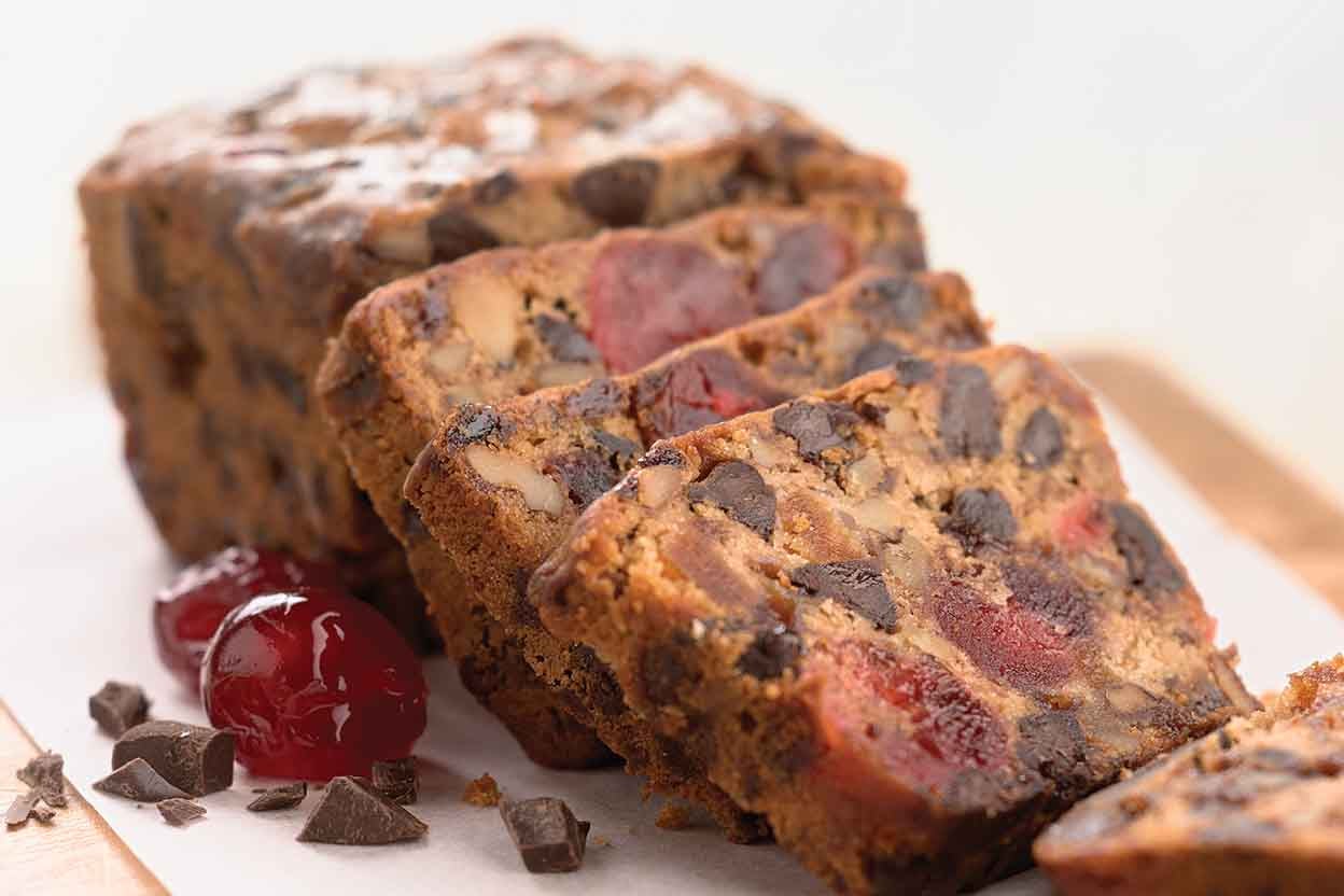 Fruitcake timeline via @kingarthurflour