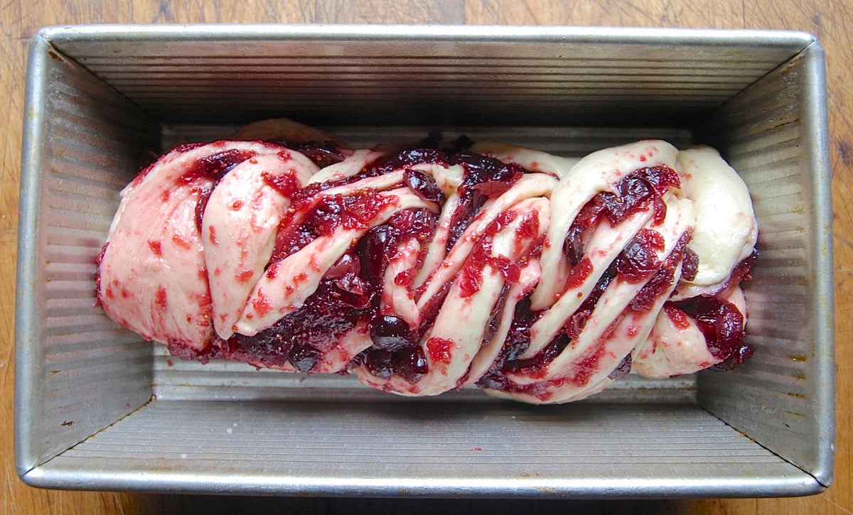 How to make Cranberry-Orange Babka via kingarthurflour