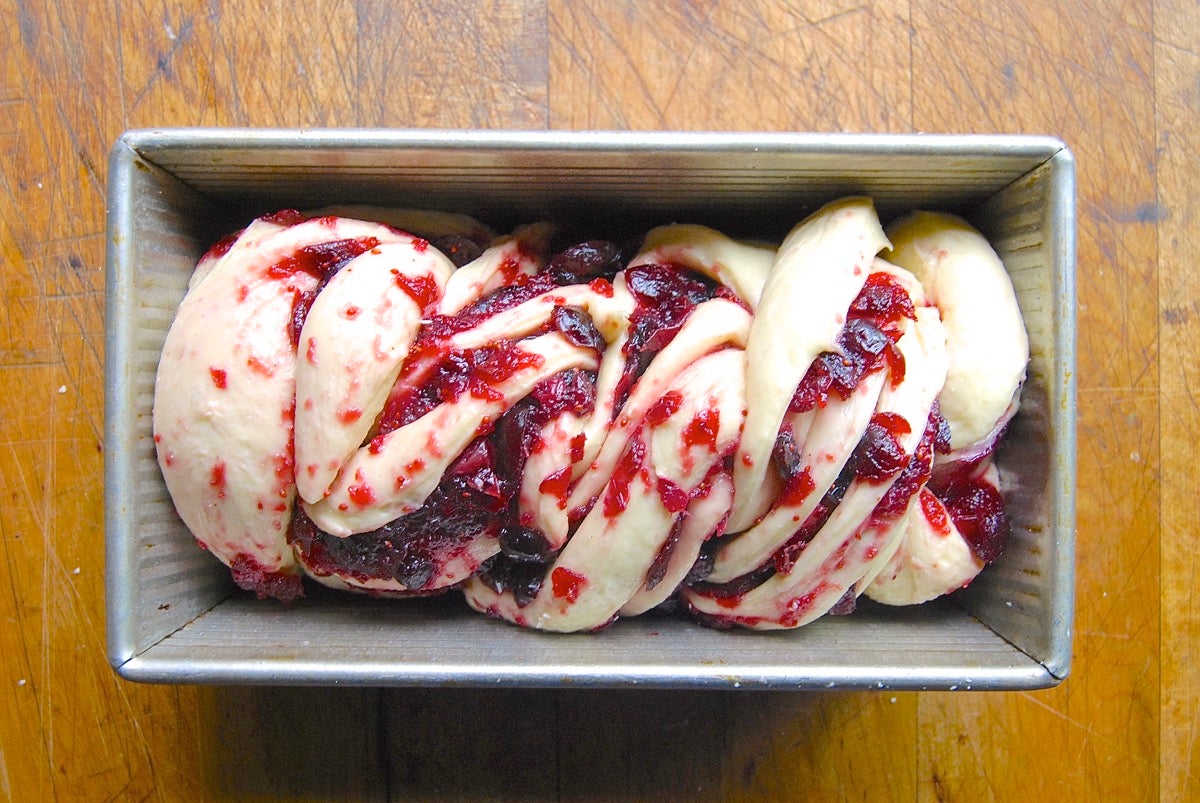 How to make Cranberry-Orange Babka via kingarthurflour