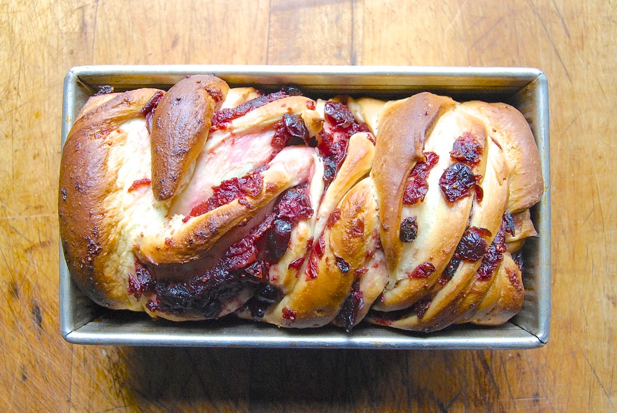 How to make Cranberry-Orange Babka via kingarthurflour