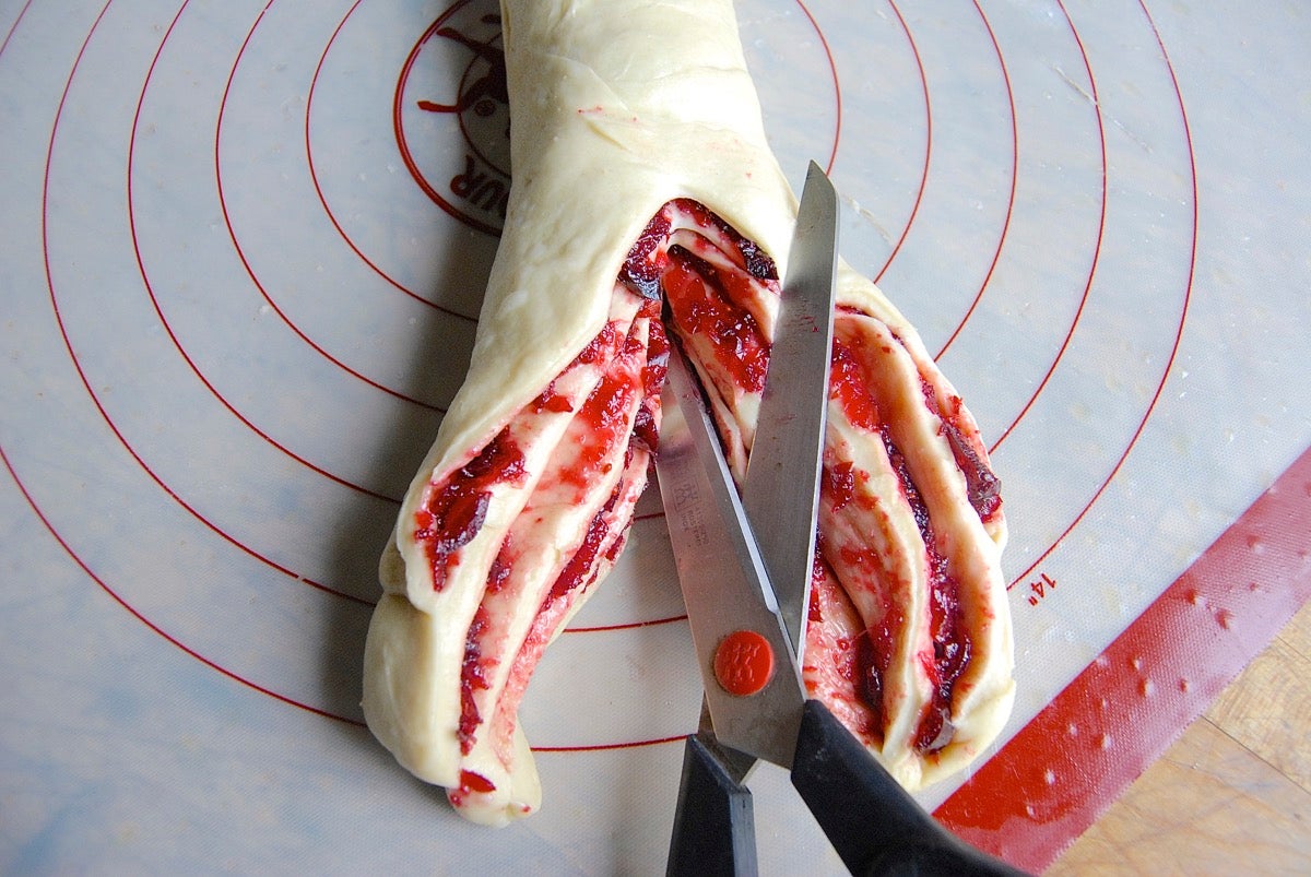 How to make Cranberry-Orange Babka via kingarthurflour