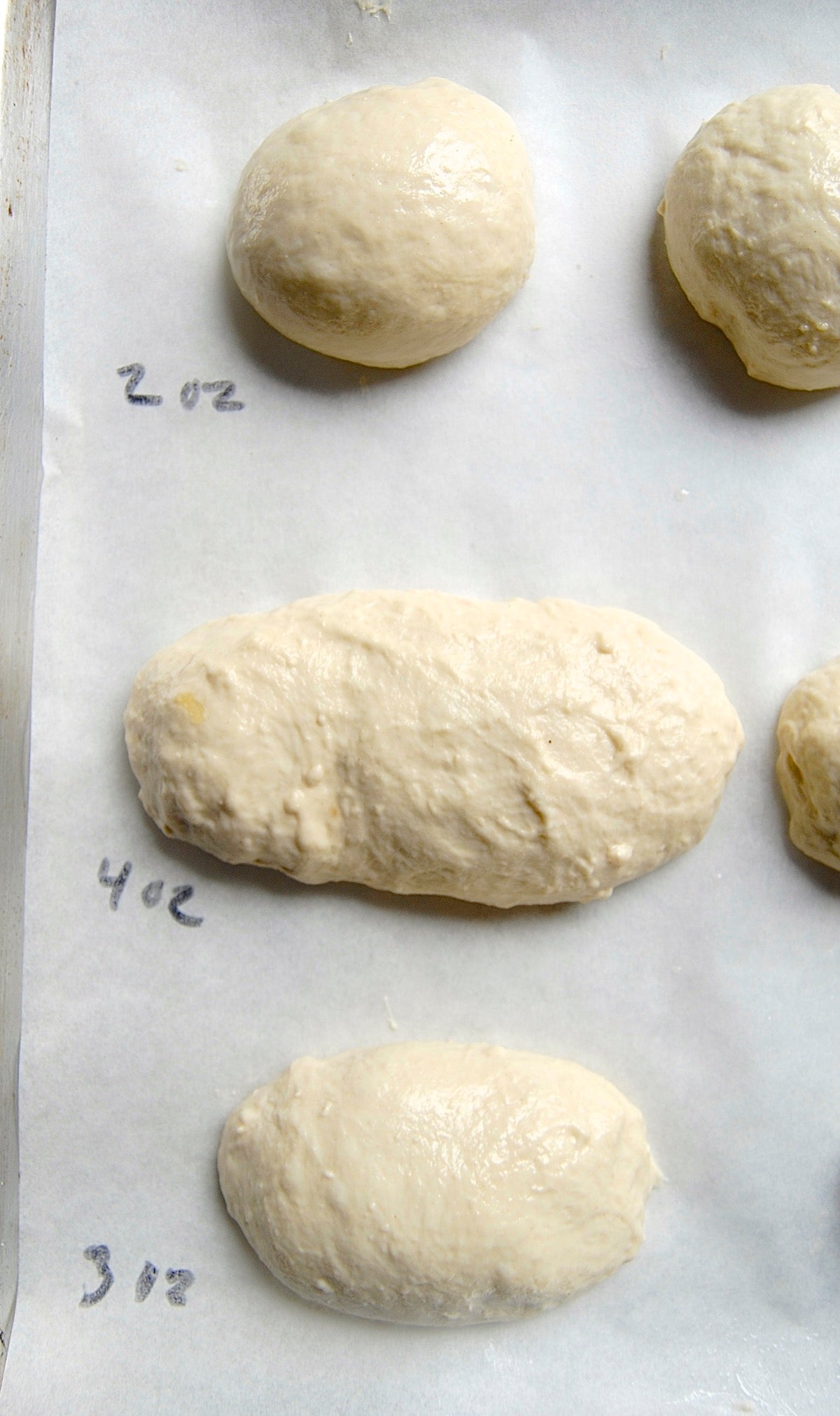 How to Make No-Knead Sandwich Rolls via @kingarthurflour