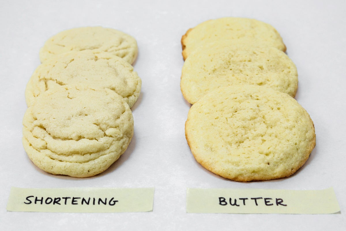 Shortening vs. butter in baking via @kingarthurflour