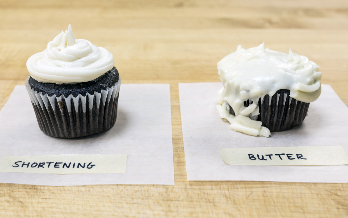 Shortening vs. butter in baking via @kingarthurflour