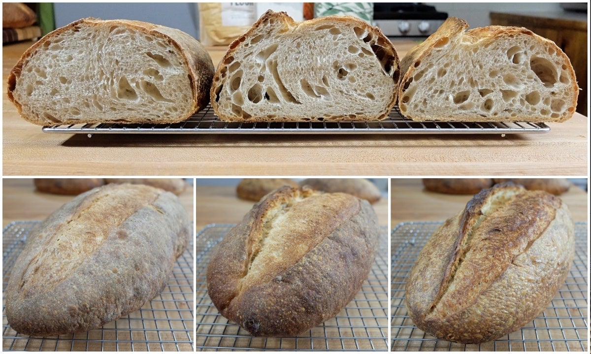 For better steam, bake your bread with towels