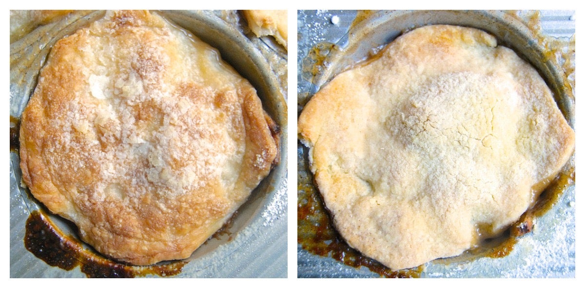 Topping pie crust via @kingarthurflour