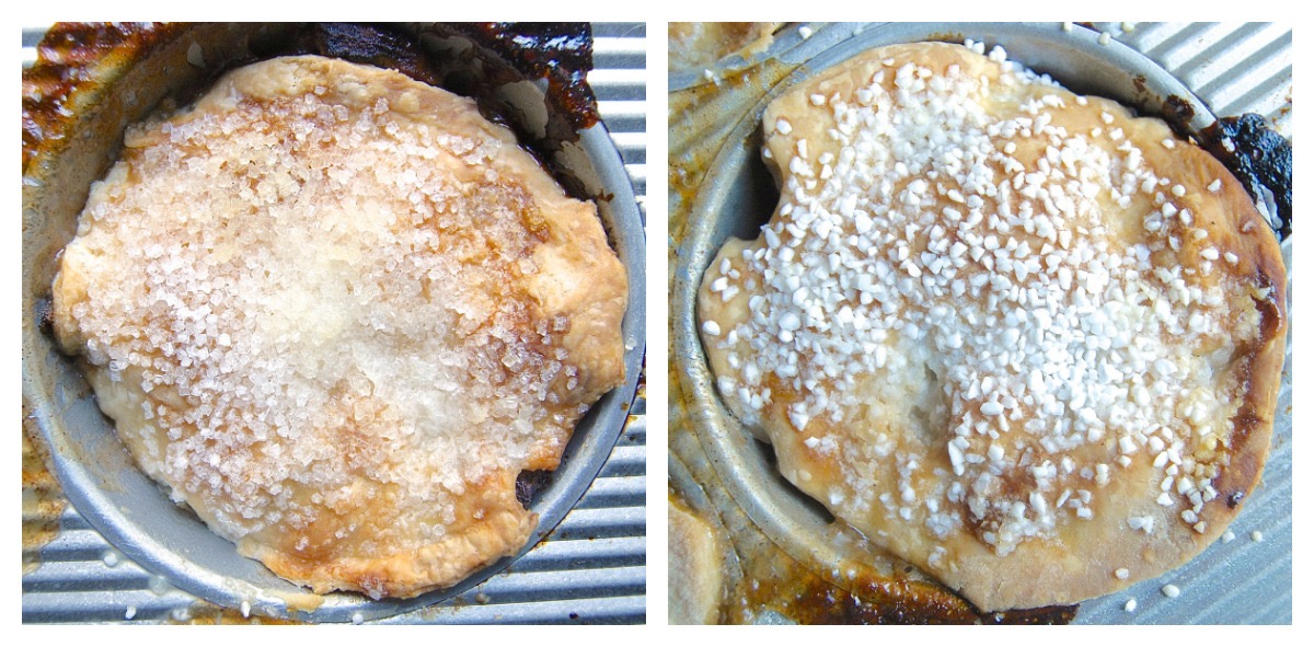 Topping pie crust via @kingarthurflour